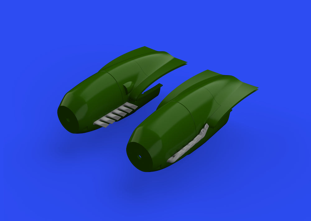 Eduard Brassin ED648607 1:48 Messerschmitt Bf-110C/Bf-110D/Bf-110E exhaust stack