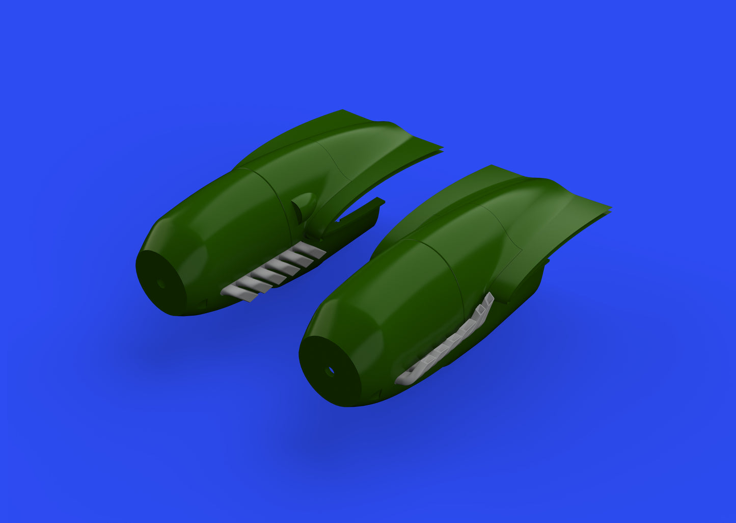 Eduard Brassin ED648607 1:48 Messerschmitt Bf-110C/Bf-110D/Bf-110E exhaust stack