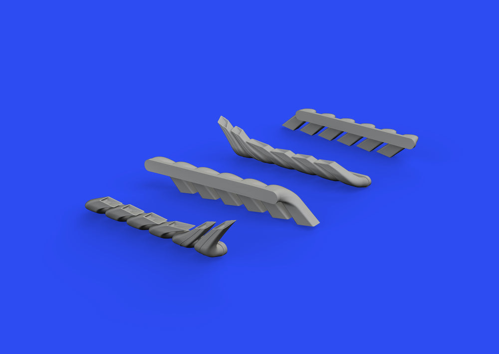 Eduard Brassin ED648607 1:48 Messerschmitt Bf-110C/Bf-110D/Bf-110E exhaust stack