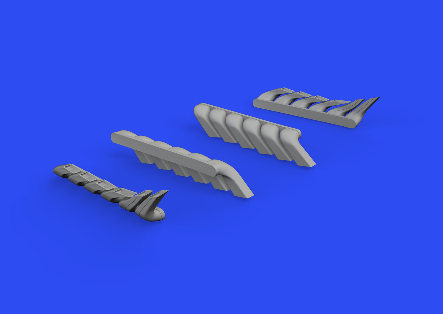 Eduard Brassin ED648607 1:48 Messerschmitt Bf-110C/Bf-110D/Bf-110E exhaust stack