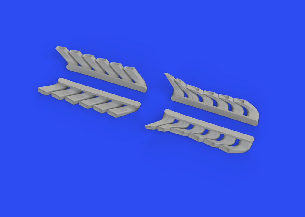 Eduard Brassin ED648607 1:48 Messerschmitt Bf-110C/Bf-110D/Bf-110E exhaust stack