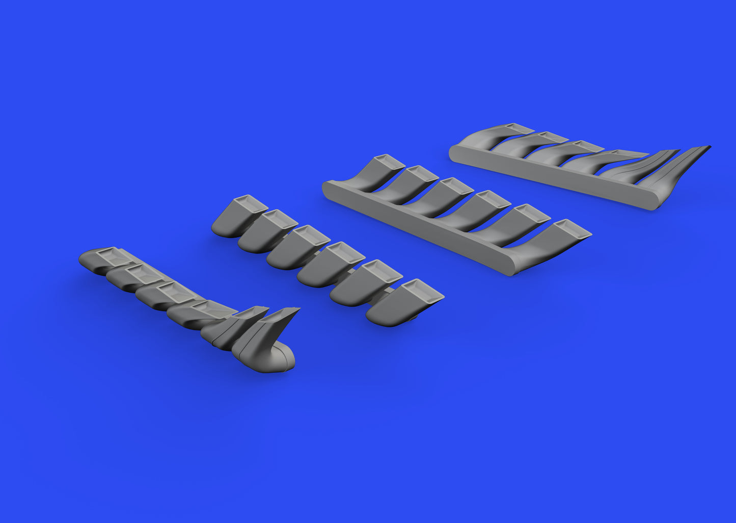 Eduard Brassin ED648607 1:48 Messerschmitt Bf-110C/Bf-110D/Bf-110E exhaust stack