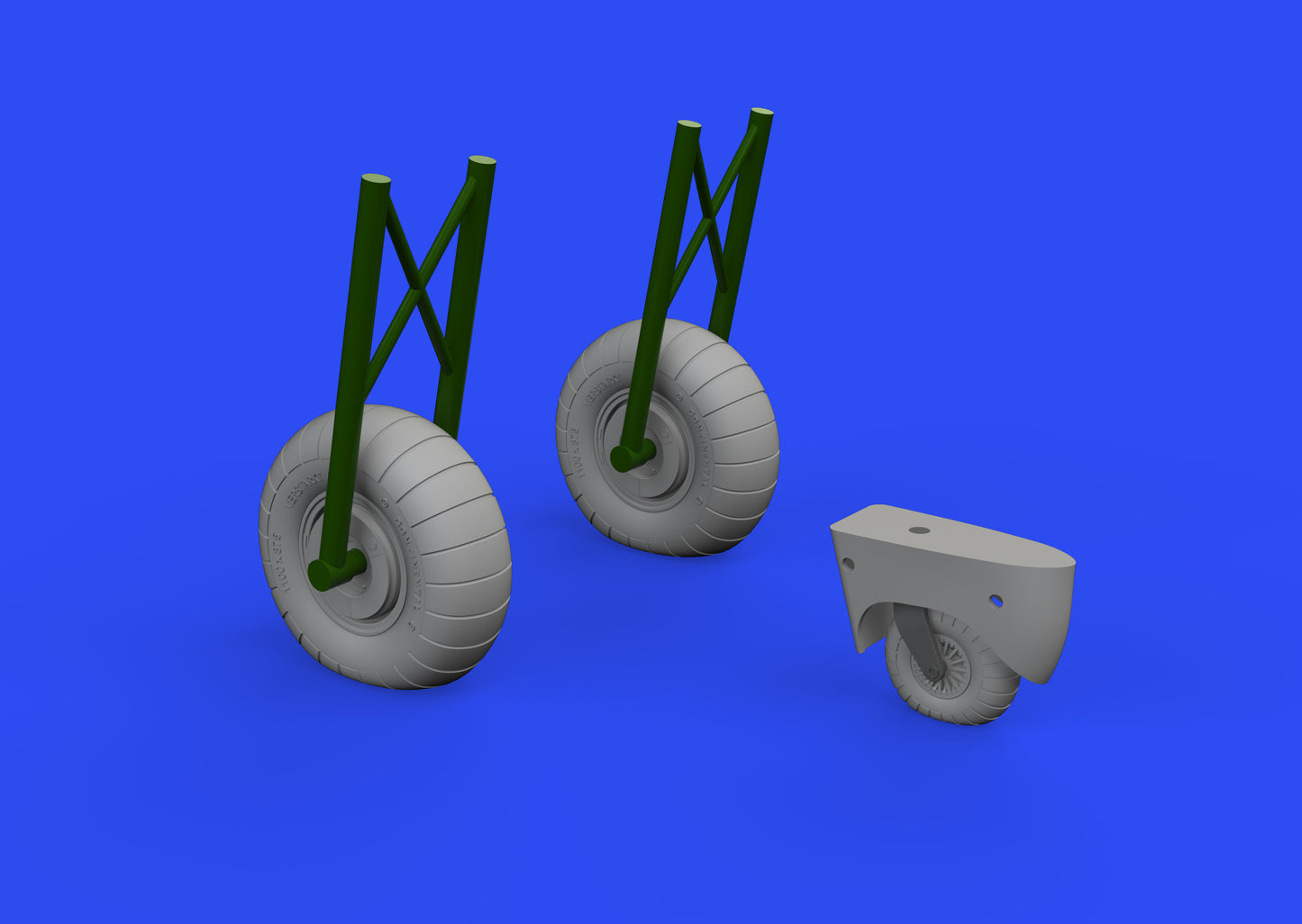 Eduard Brassin ED648608 1:48 Dornier Do-17Z wheels with weighted tyre effect