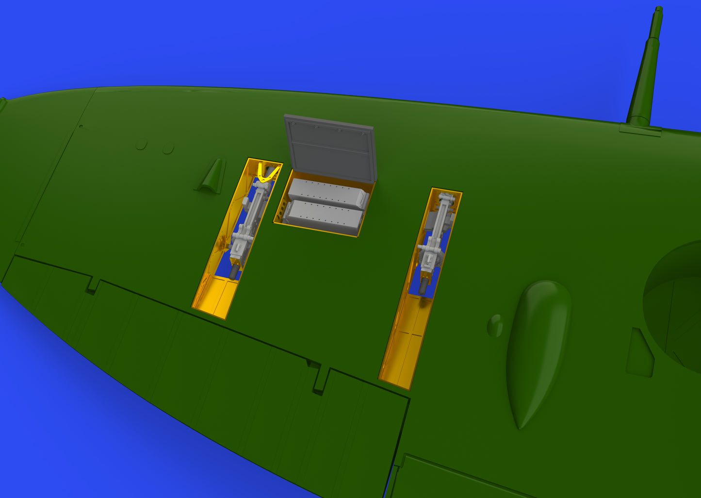 Eduard Brassin ED648611 1:48 Supermarine Spitfire Mk.IIb gun bays