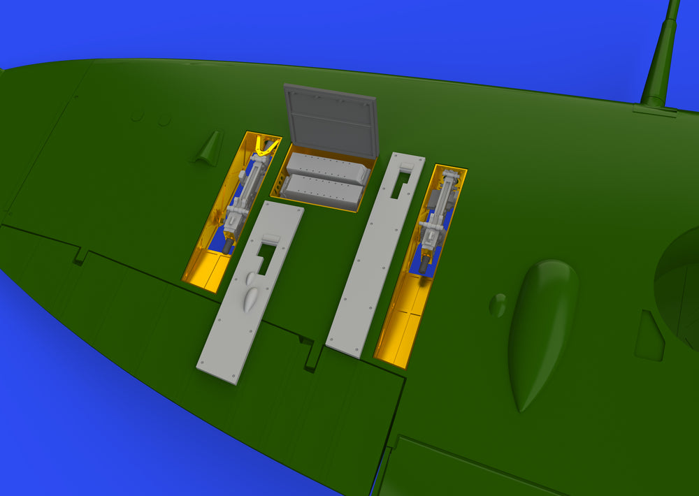 Eduard Brassin ED648611 1:48 Supermarine Spitfire Mk.IIb gun bays