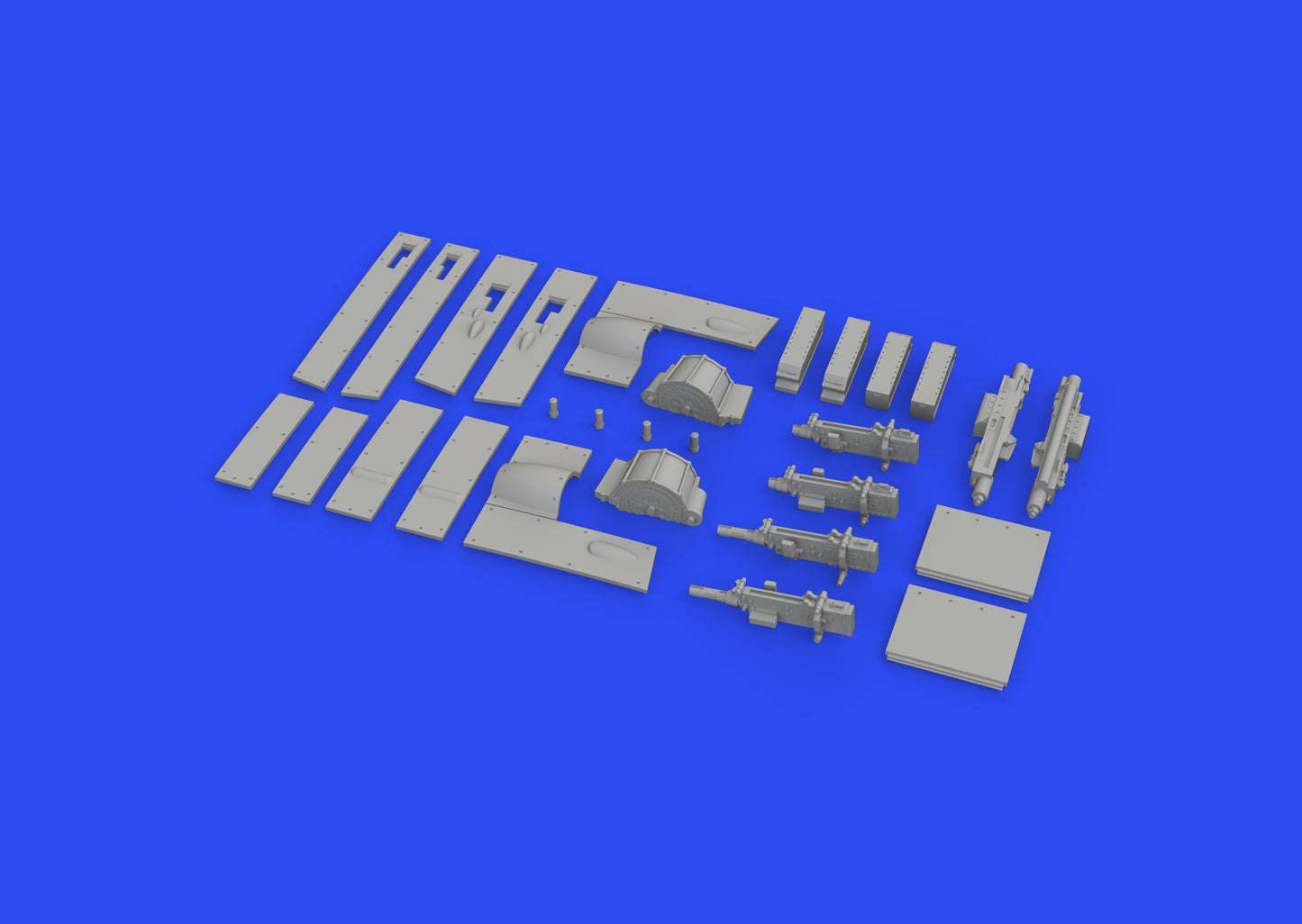 Eduard Brassin ED648611 1:48 Supermarine Spitfire Mk.IIb gun bays