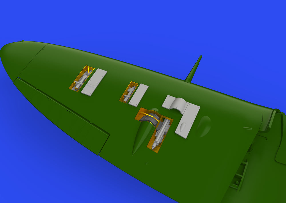 Eduard Brassin ED648611 1:48 Supermarine Spitfire Mk.IIb gun bays