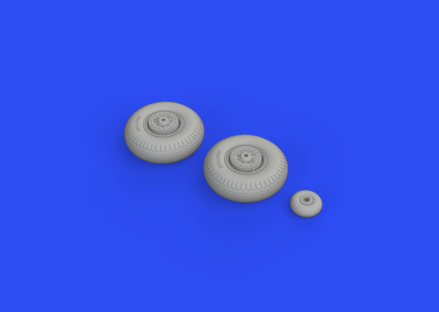 Eduard Brassin ED648617 1:48 Ilyushin Il-2 Stormovik wheels with Wtd tyre effect