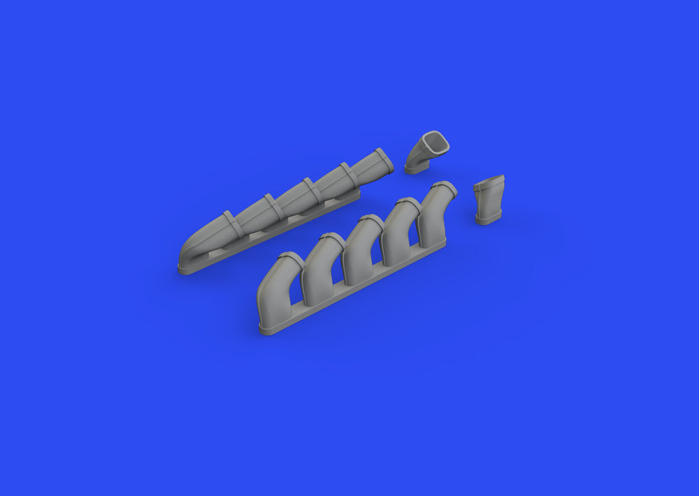 Eduard Brassin ED648618 1:48 Ilyushin Il-2 Stormovik exhaust stacks