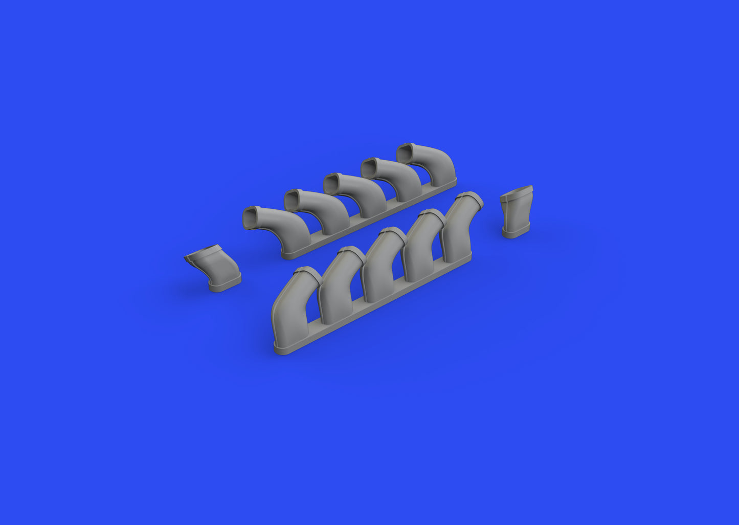 Eduard Brassin ED648618 1:48 Ilyushin Il-2 Stormovik exhaust stacks