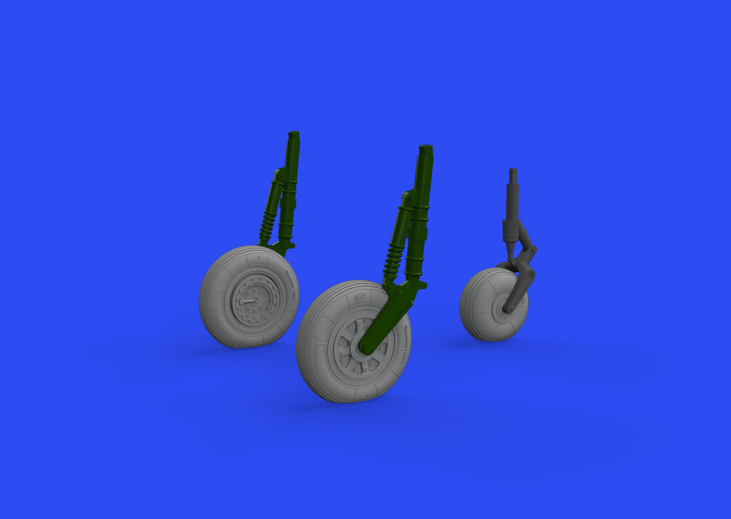 Eduard Brassin ED648622 1:48 Mikoyan MiG-15 wheels with weighted tyre effect