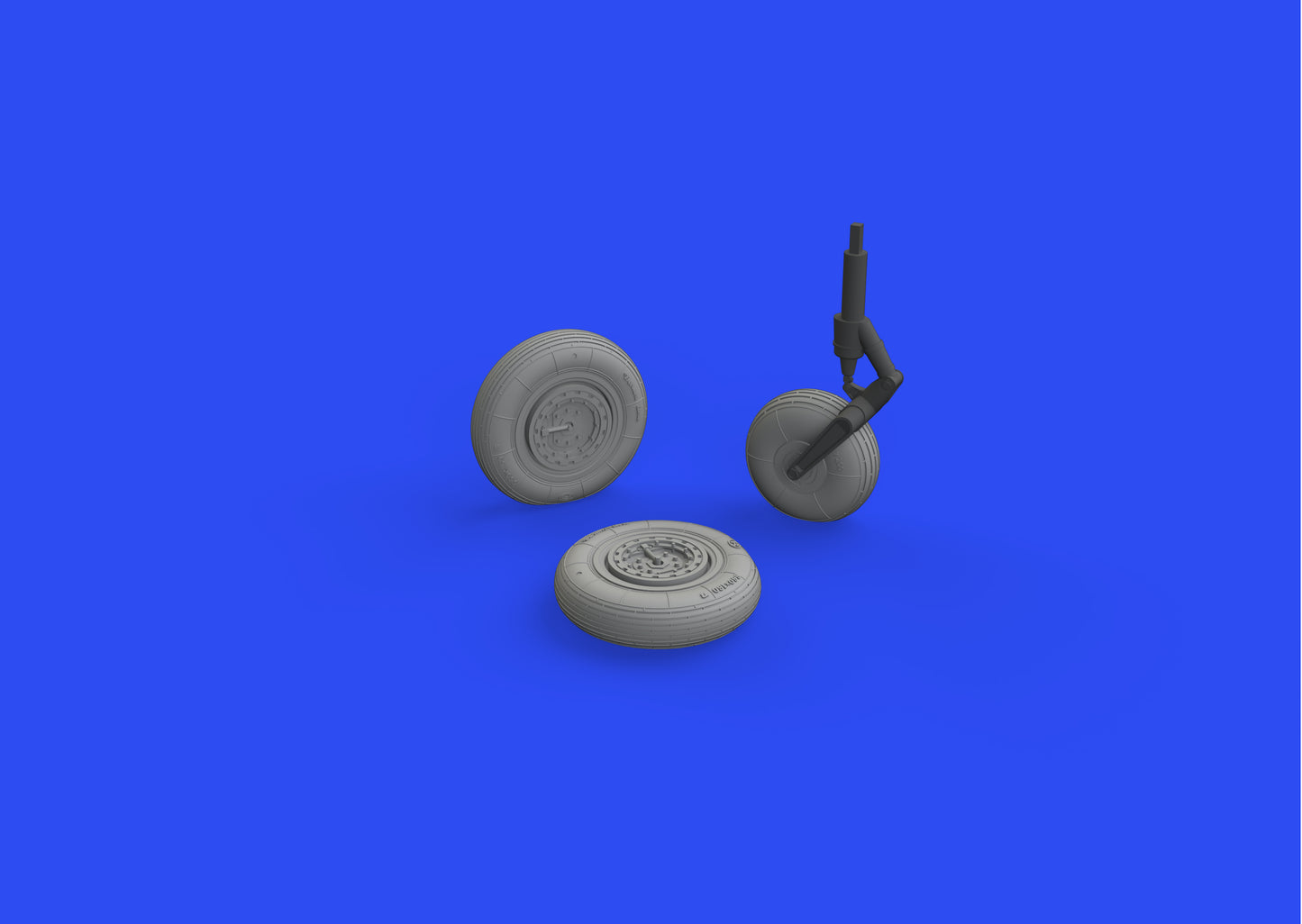 Eduard Brassin ED648622 1:48 Mikoyan MiG-15 wheels with weighted tyre effect