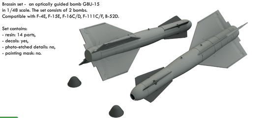 Eduard Brassin ED648624 1:48 GBU-15