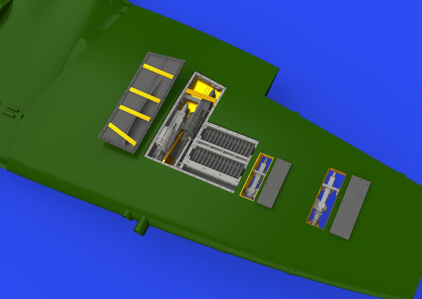 Eduard Brassin ED648666 1:48 Supermarine Spitfire Mk.Vc gun bays