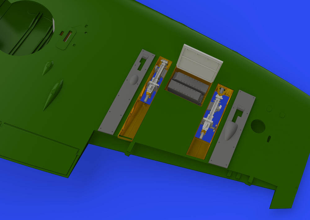 Eduard Brassin ED648666 1:48 Supermarine Spitfire Mk.Vc gun bays