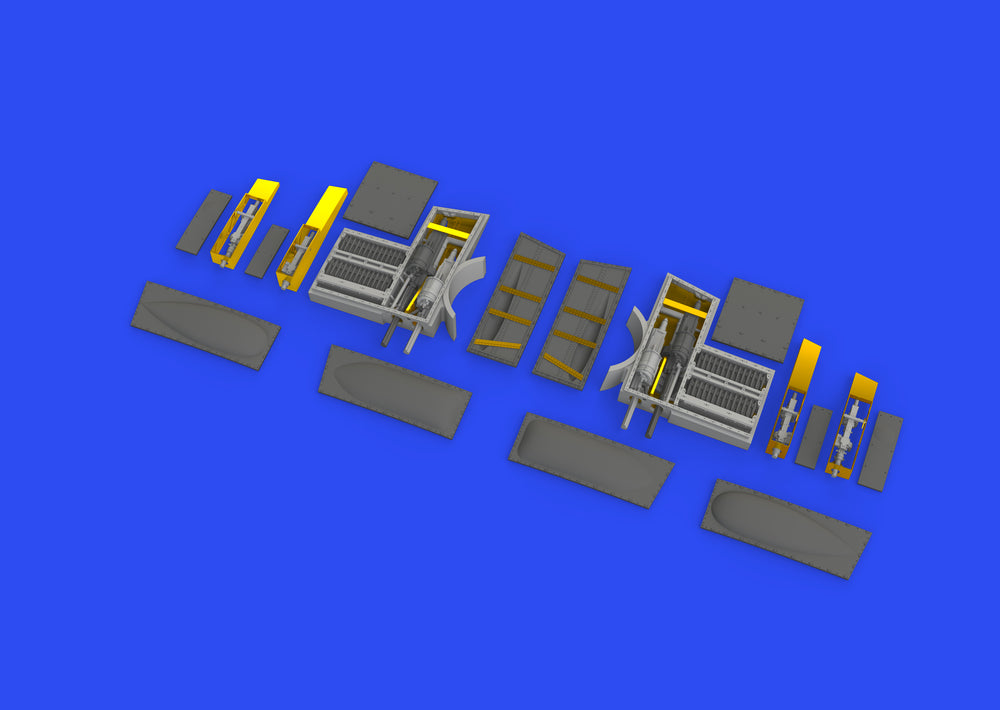 Eduard Brassin ED648666 1:48 Supermarine Spitfire Mk.Vc gun bays