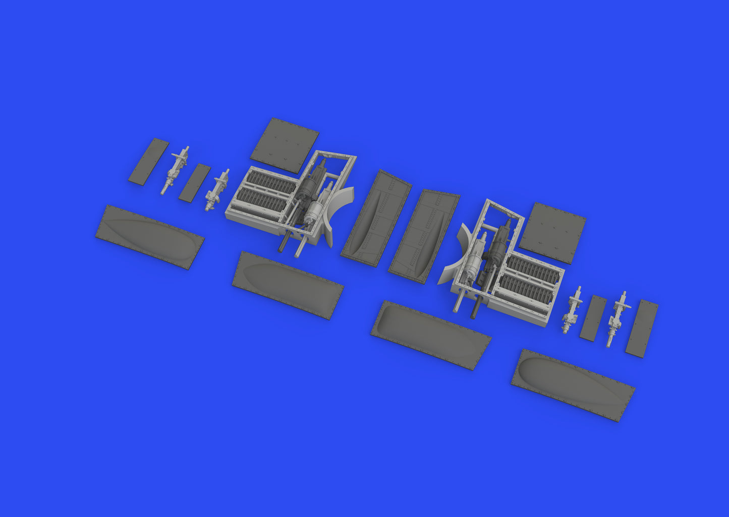 Eduard Brassin ED648666 1:48 Supermarine Spitfire Mk.Vc gun bays