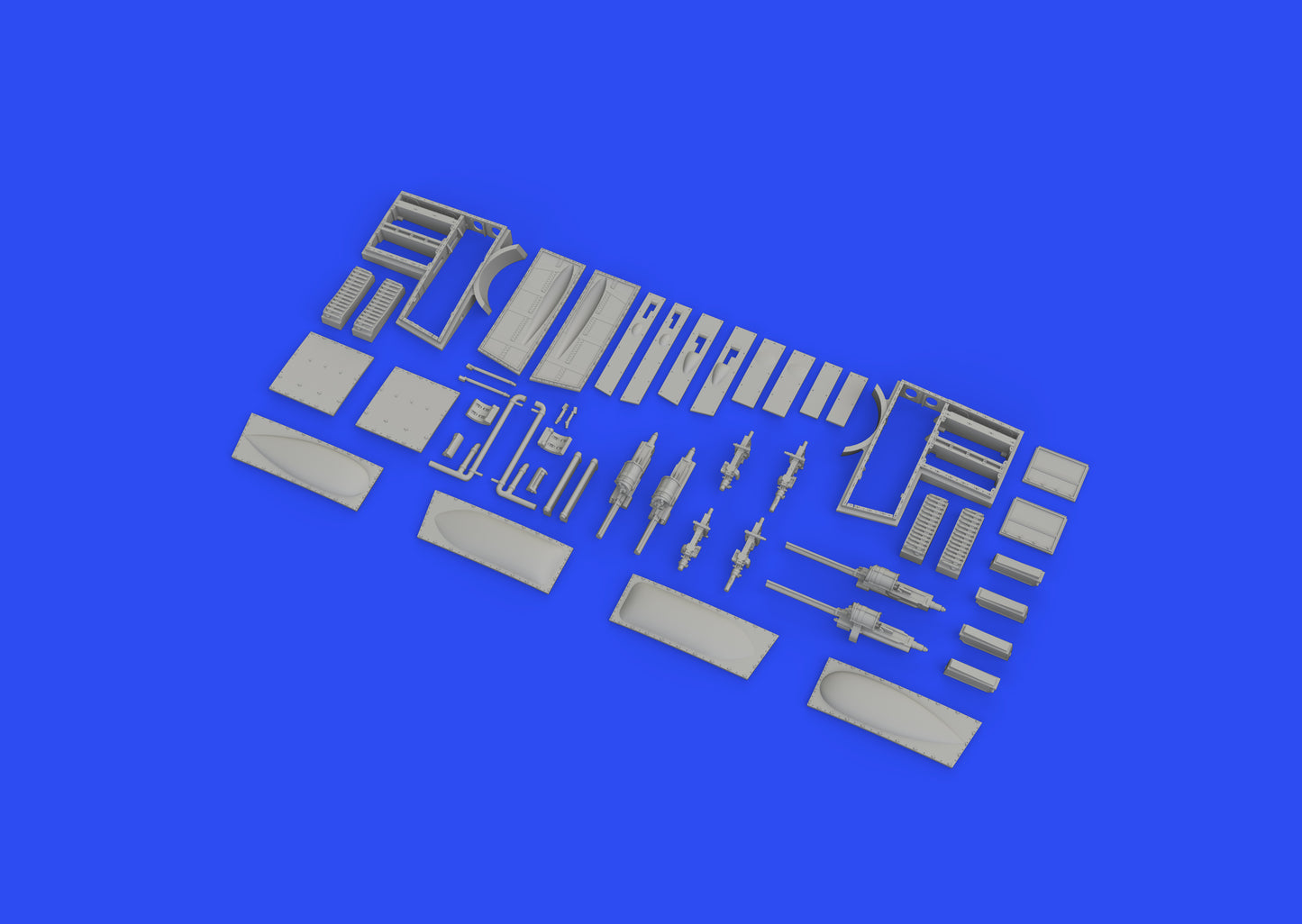 Eduard Brassin ED648666 1:48 Supermarine Spitfire Mk.Vc gun bays