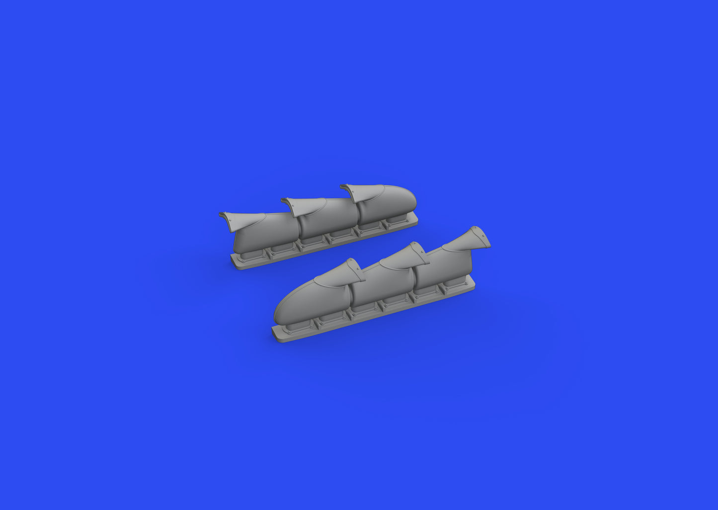 Eduard Brassin ED648668 1:48 Spitfire Mk.V three-stacks exhausts fishtail