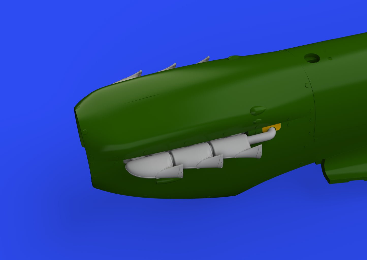 Eduard Brassin ED648668 1:48 Spitfire Mk.V three-stacks exhausts fishtail