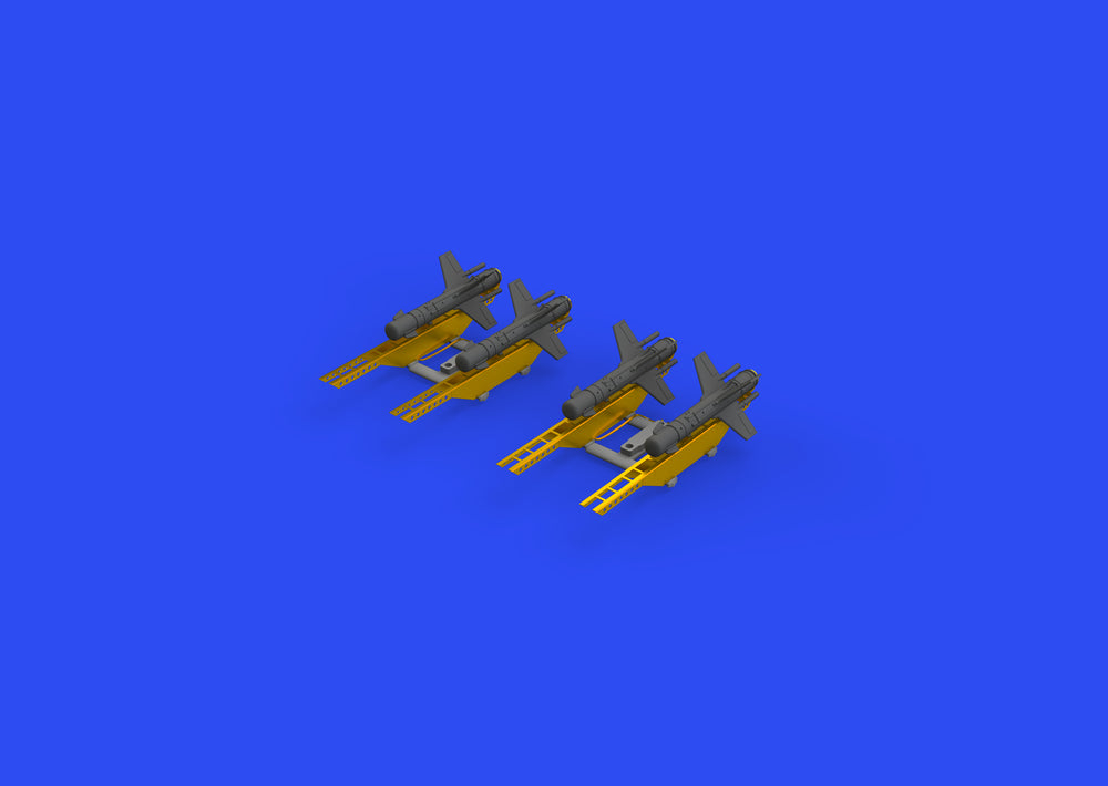 Eduard Brassin ED648675 1:48 Falanga 9M17P missiles