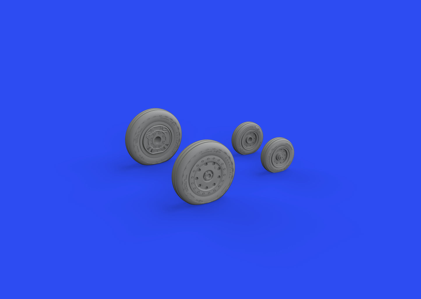 Eduard Brassin ED648682 1:48 McDonnell F-4B Phantom wheels with Wtd tyre effect