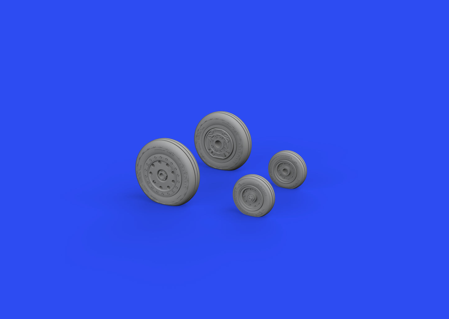 Eduard Brassin ED648682 1:48 McDonnell F-4B Phantom wheels with Wtd tyre effect