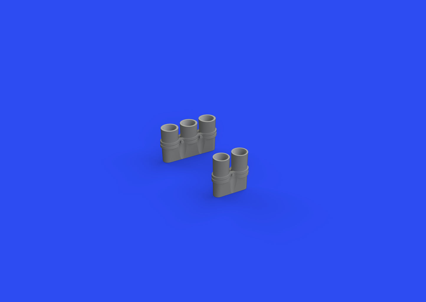Eduard Brassin ED648683 1:48 Grumman F6F-3/F6F-5 Hellcat exhaust stacks