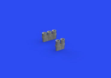Eduard Brassin ED648683 1:48 Grumman F6F-3/F6F-5 Hellcat exhaust stacks