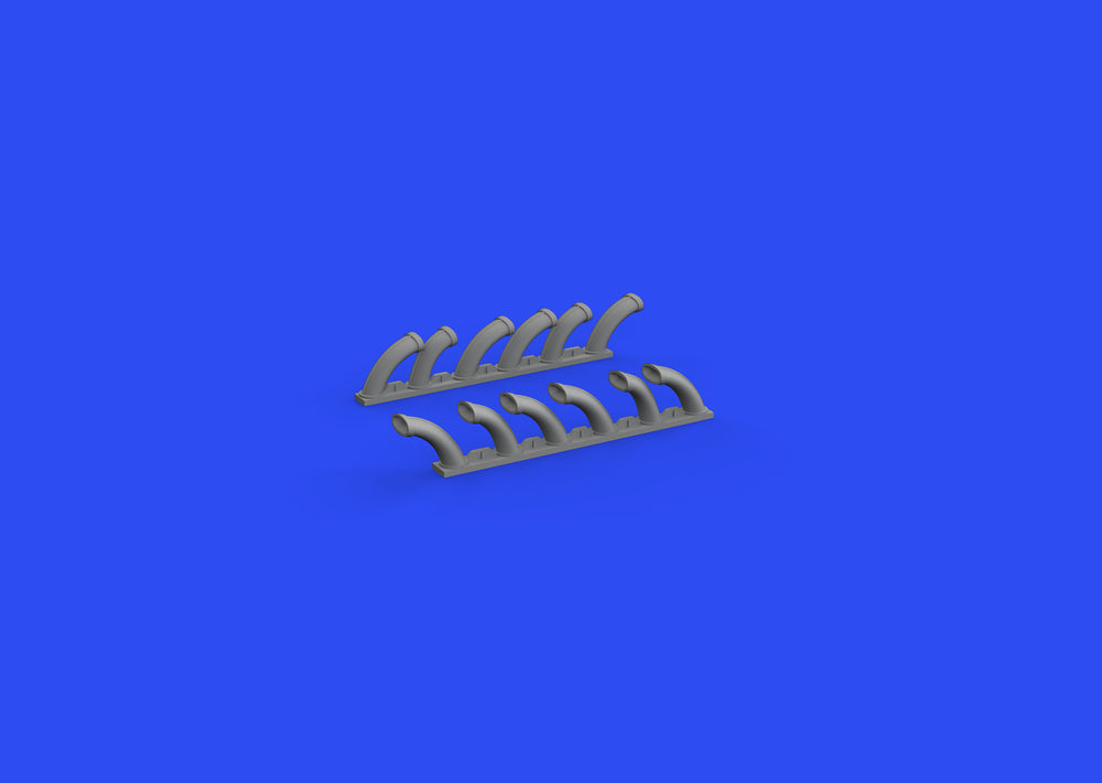 Eduard Brassin ED648688 1:48 Focke-Wulf Fw-190D exhaust stacks