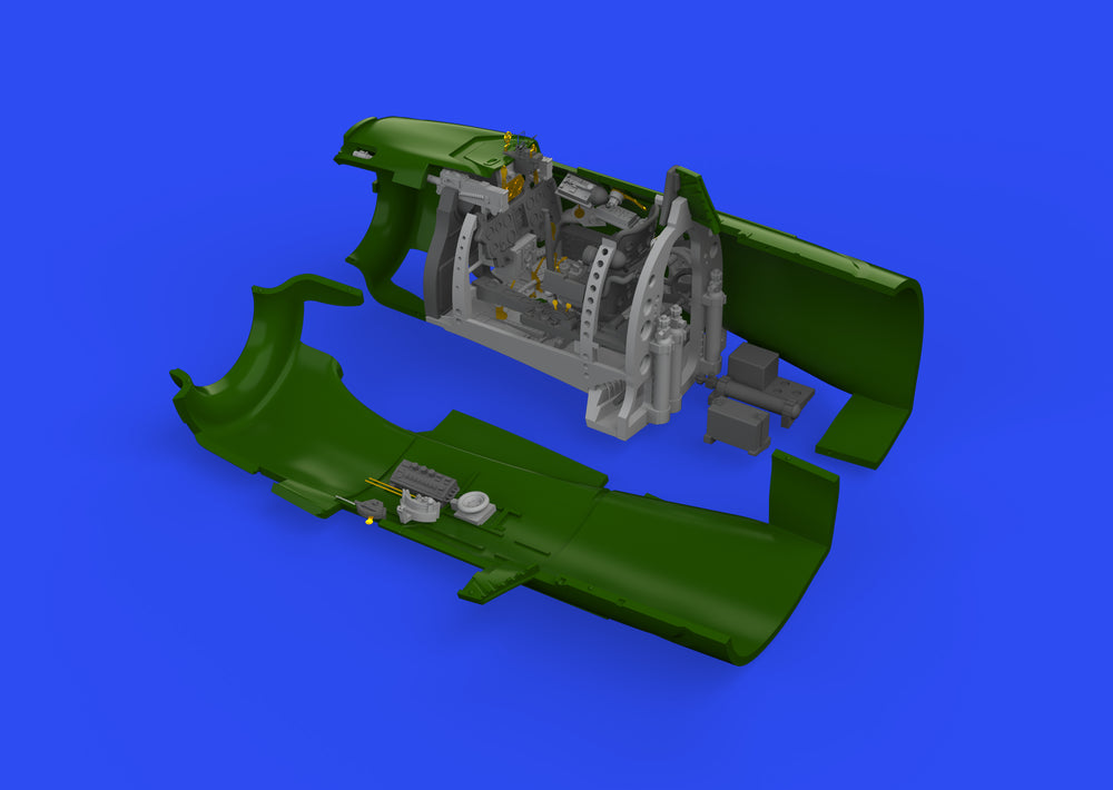 Eduard Brassin ED648692 1:48 Mitsubishi A6M2 Zero Model 21 cockpit