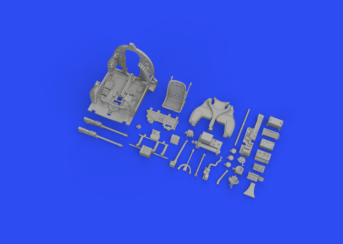 Eduard Brassin ED648692 1:48 Mitsubishi A6M2 Zero Model 21 cockpit