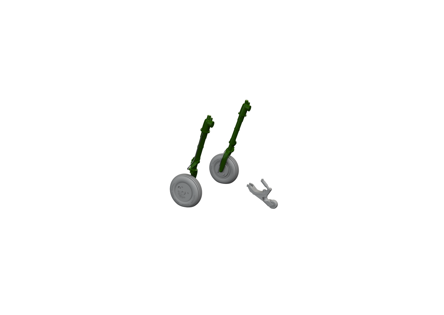 Eduard Brassin ED648693 1:48 Mitsubishi A6M2 Zero wheels with Wtd tyre effect