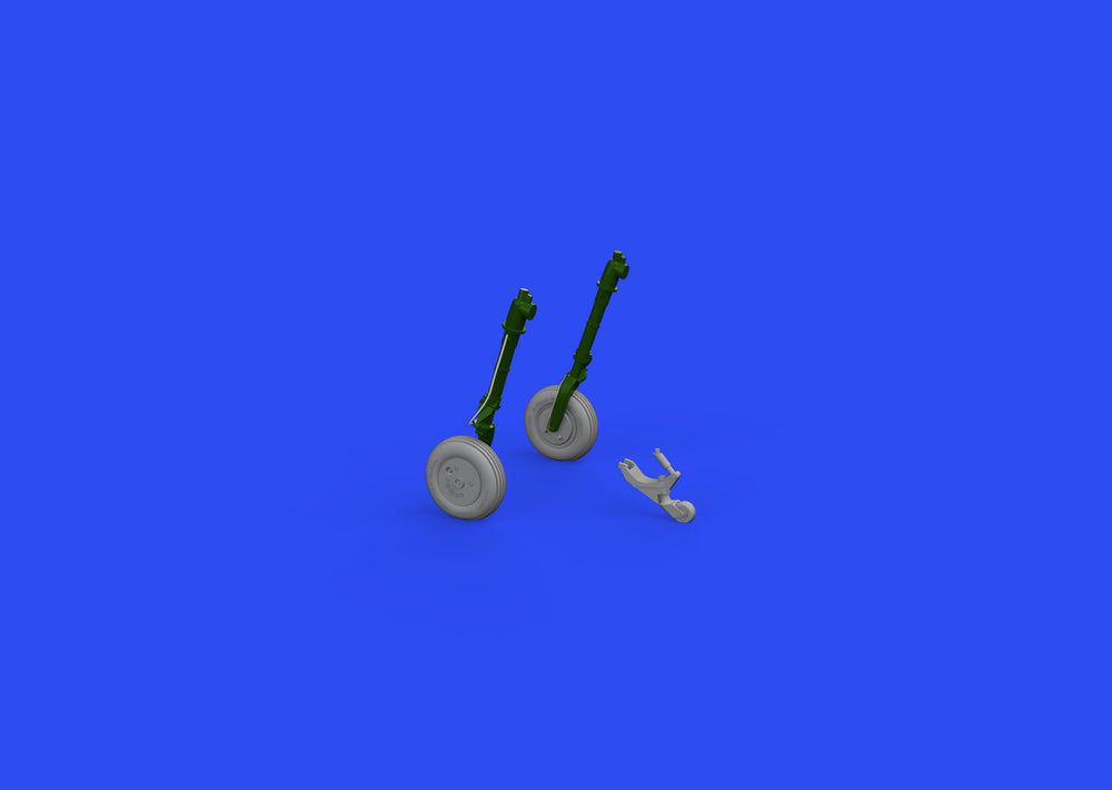 Eduard Brassin ED648693 1:48 Mitsubishi A6M2 Zero wheels with Wtd tyre effect