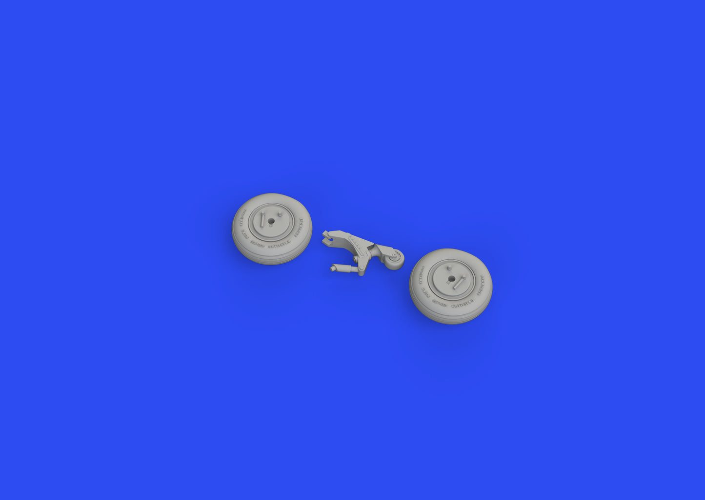 Eduard Brassin ED648693 1:48 Mitsubishi A6M2 Zero wheels with Wtd tyre effect