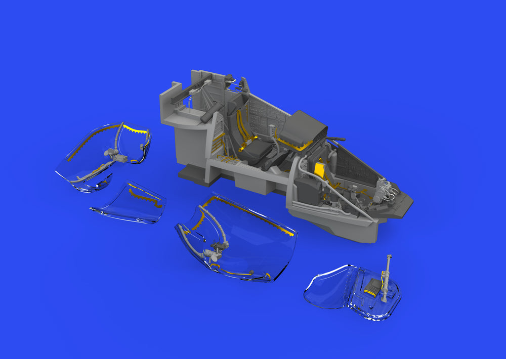 Eduard Brassin ED648697 1:48 Mil Mi-24D cockpit