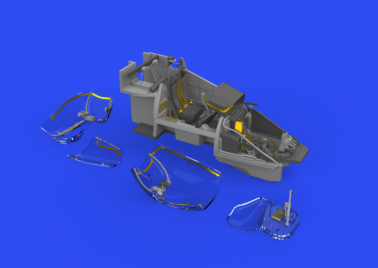 Eduard Brassin ED648697 1:48 Mil Mi-24D cockpit