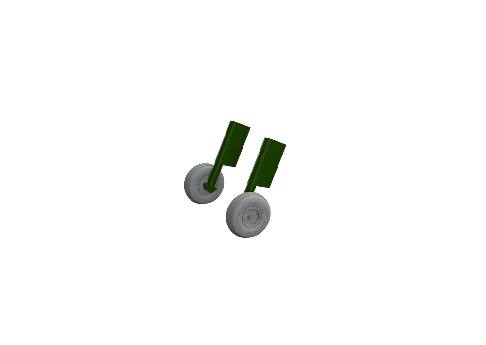 Eduard Brassin ED648699 Chipmunk T.10 Weighted Wheels 1:48