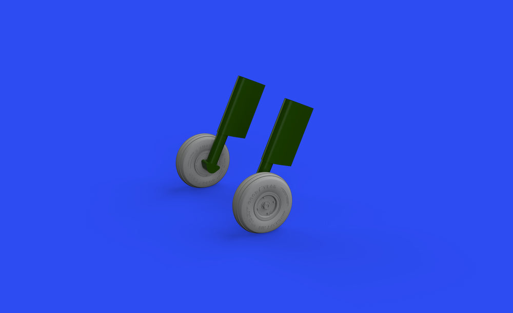 Eduard Brassin ED648699 Chipmunk T.10 Weighted Wheels 1:48