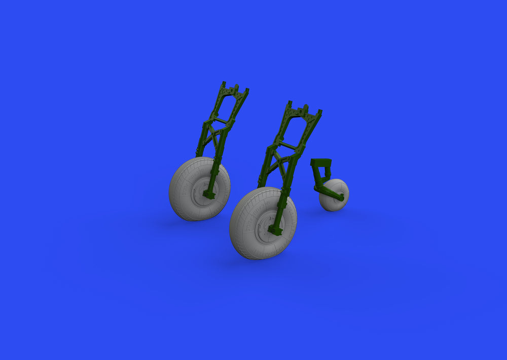 Eduard Brassin ED648719 1:48 Petlyakov Pe-2 wheels with weighted tyre effect