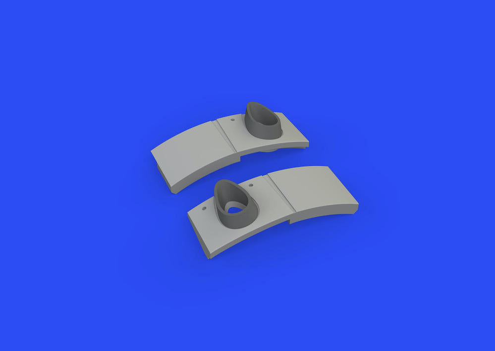 Eduard Brassin ED648721 1:48 Mitsubishi A6M2 Zero Model 11 exhausts early