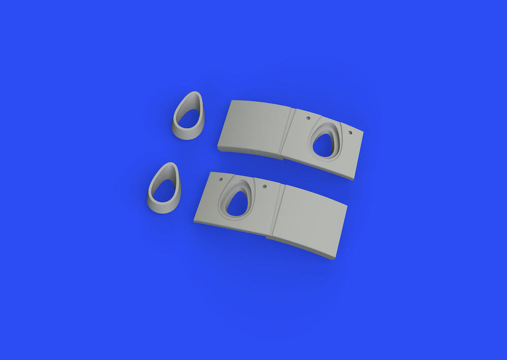 Eduard Brassin ED648721 1:48 Mitsubishi A6M2 Zero Model 11 exhausts early