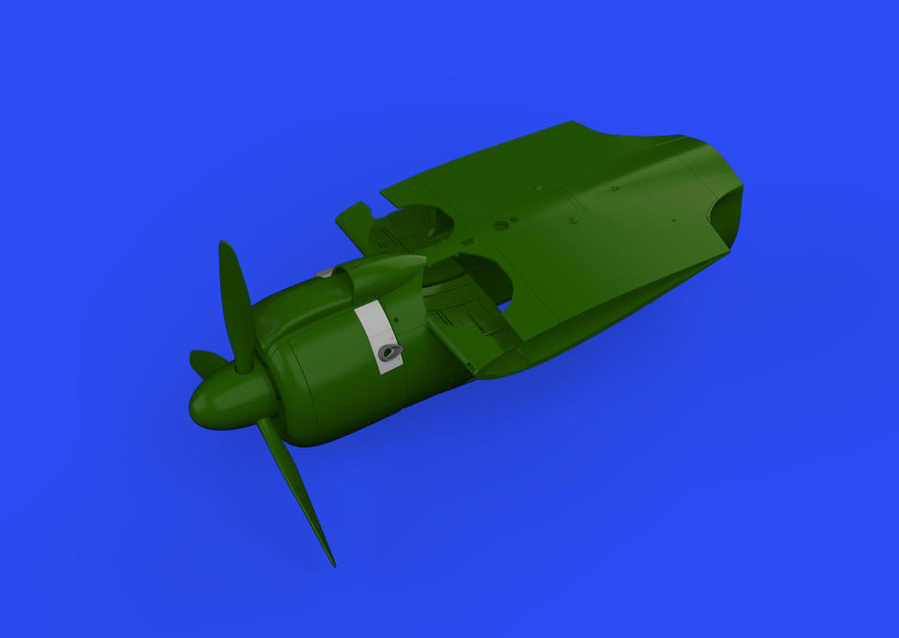 Eduard Brassin ED648721 1:48 Mitsubishi A6M2 Zero Model 11 exhausts early