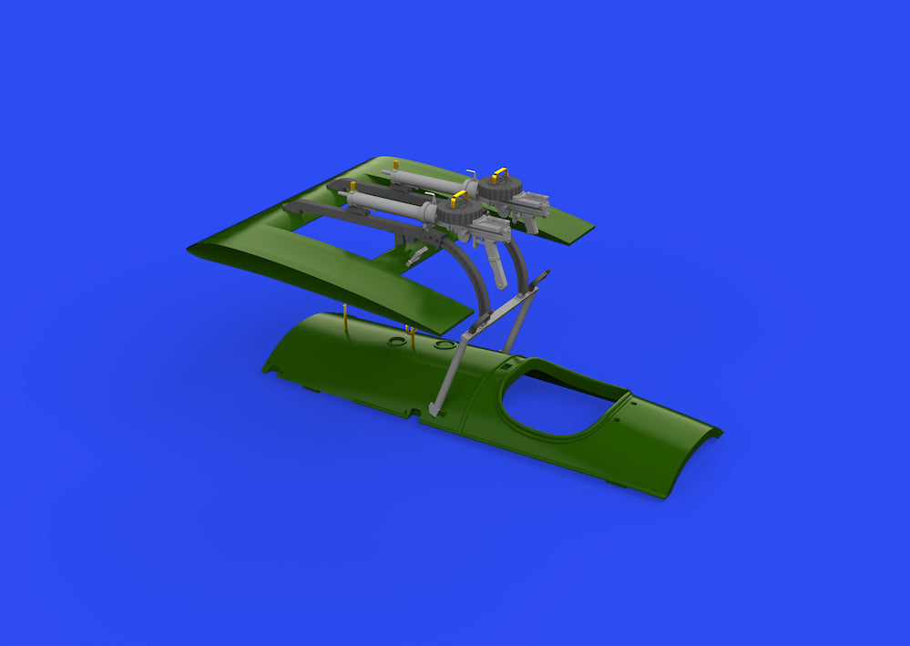 Eduard Brassin ED648726 1:48 Sopwith Camel Comic Lewis guns
