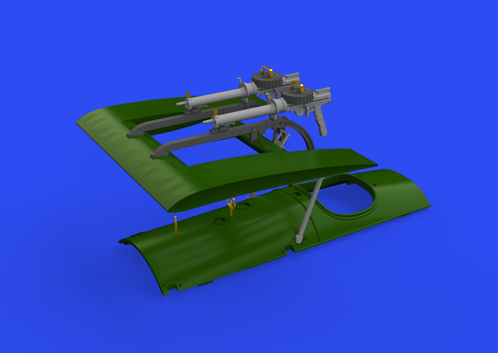 Eduard Brassin ED648726 1:48 Sopwith Camel Comic Lewis guns