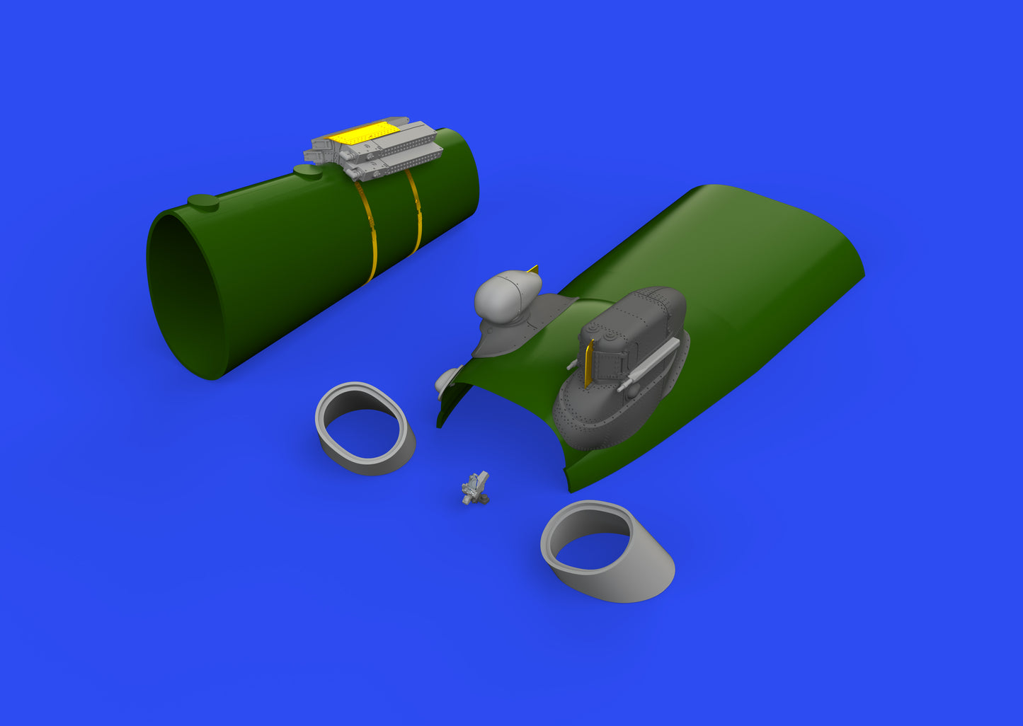 Eduard Brassin ED648730 1:48 MiL Mi-24D Hind conversion set