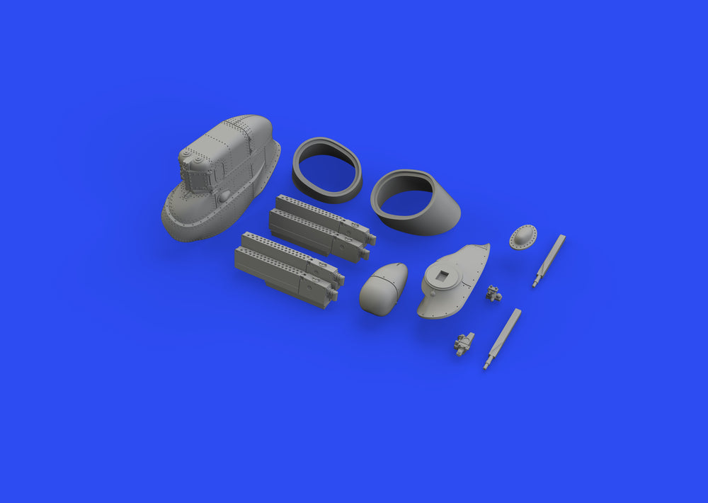 Eduard Brassin ED648730 1:48 MiL Mi-24D Hind conversion set