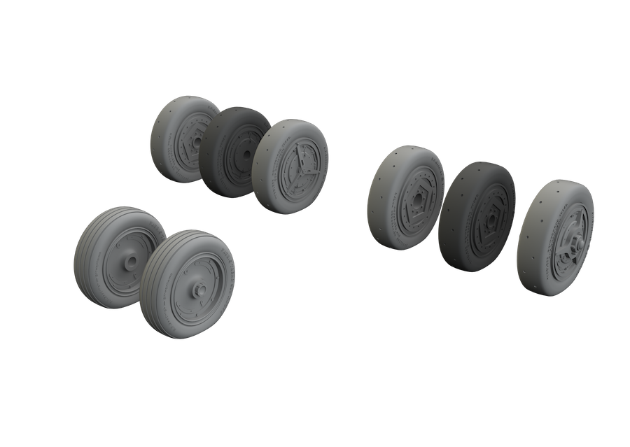Eduard Brassin ED648740 1:48 Lockheed SR-71 wheels