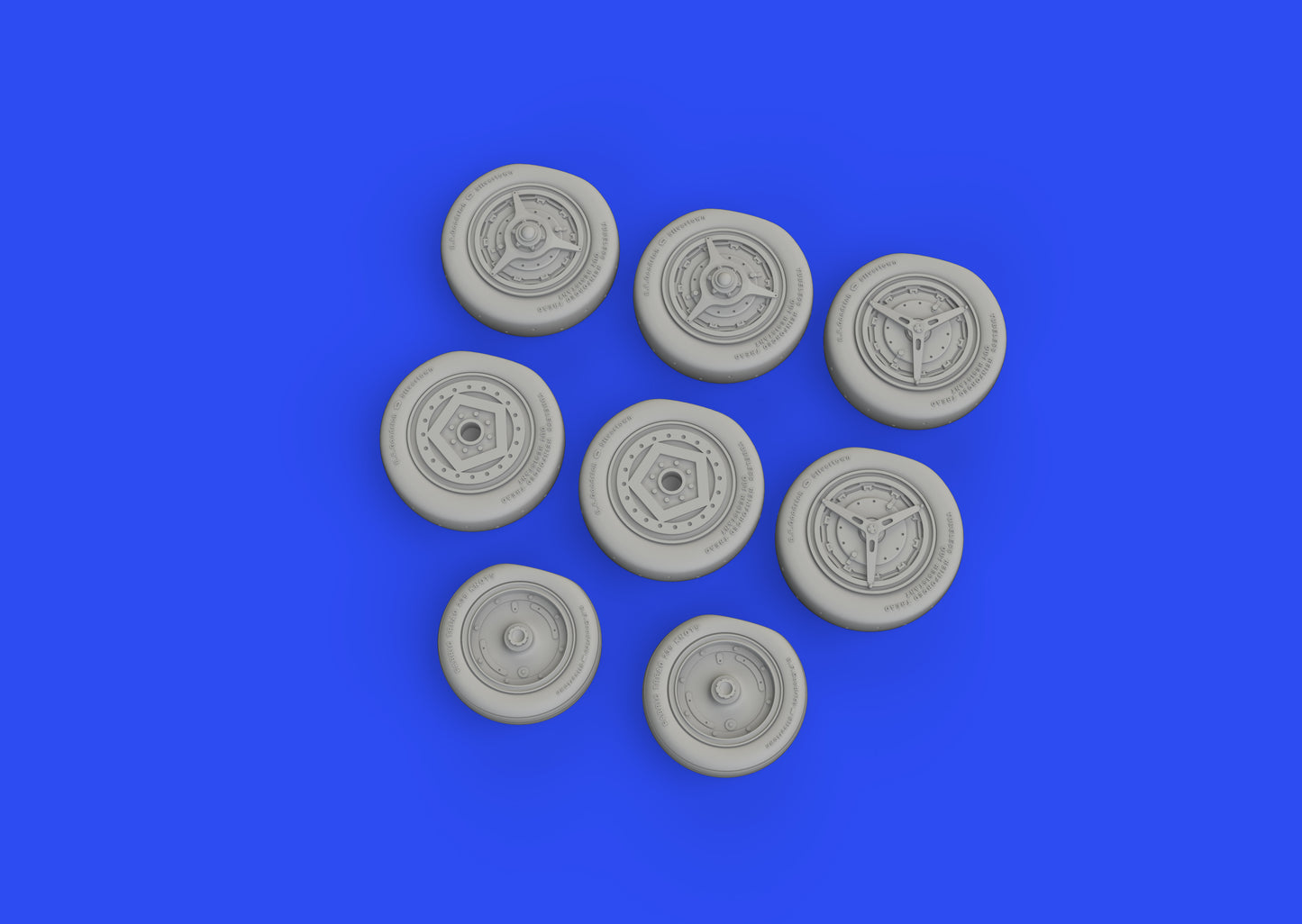 Eduard Brassin ED648740 1:48 Lockheed SR-71 wheels