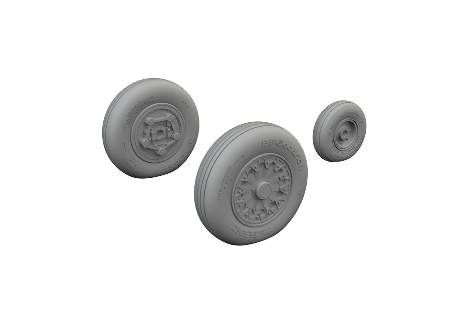 Eduard Brassin ED648743 1:48 McDonnell F-15A/B Eagle wheels